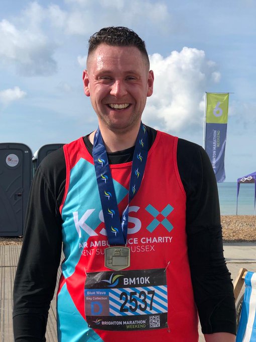 James, our Head of Lotteries and Gaming, completed the 10K run
