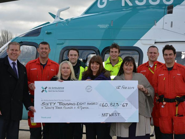 £60,000 Cheque